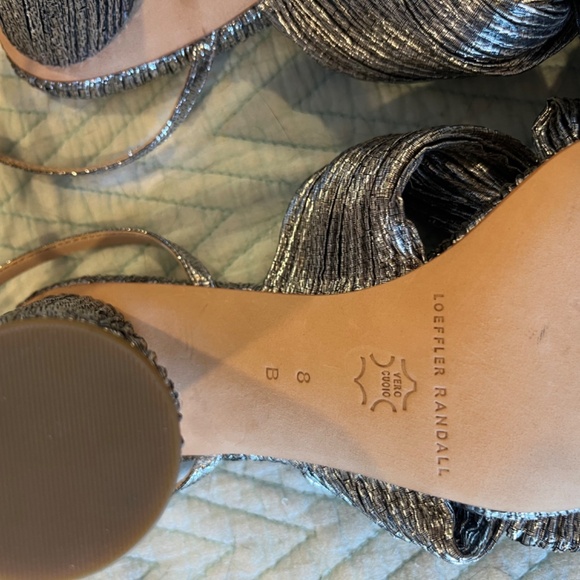 Pewter Color Loeffler Randall shoes - Picture 4 of 6